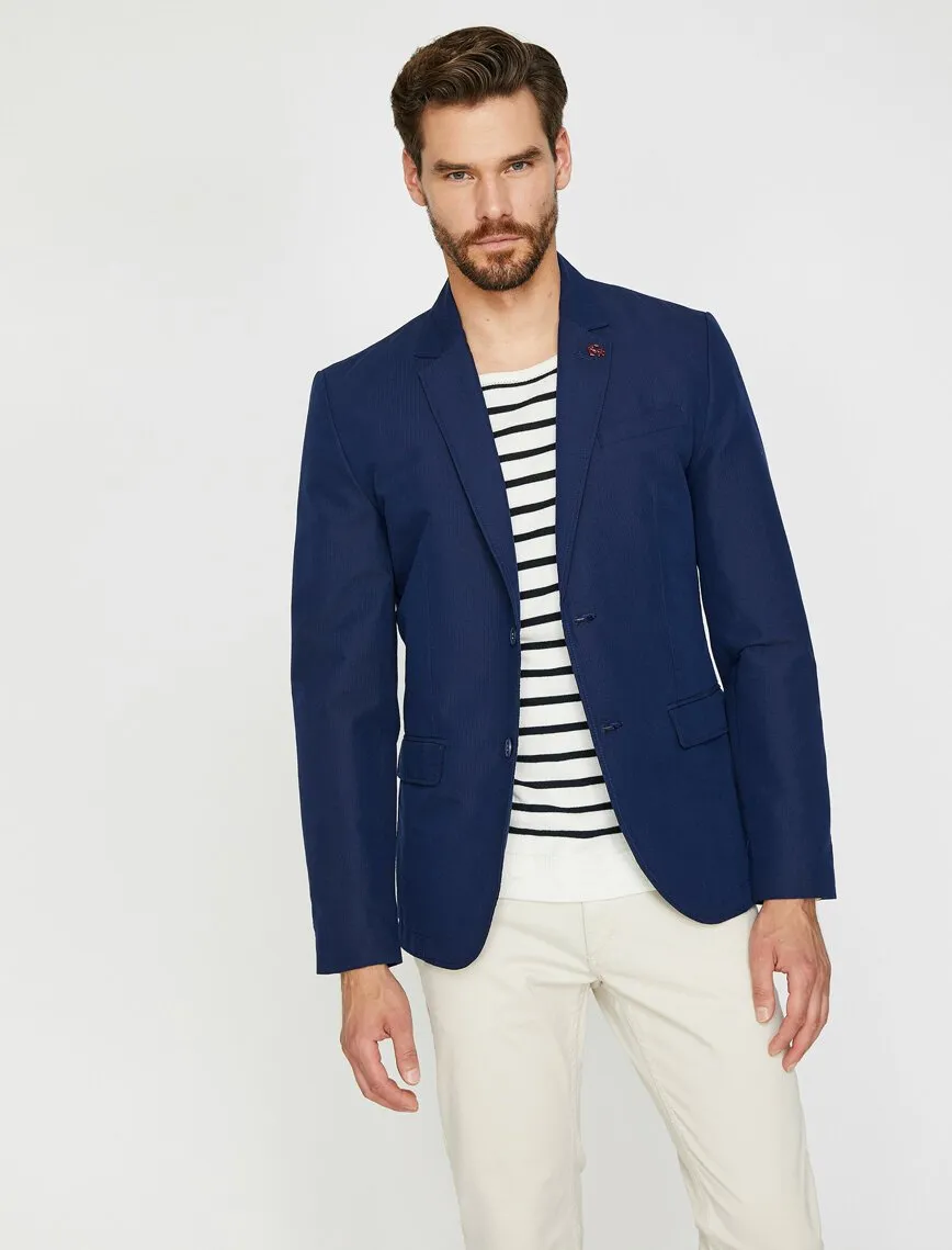 10826 Blue Plain Blazer