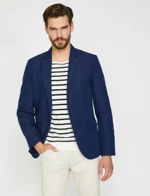 10826 Blue Plain Blazer
