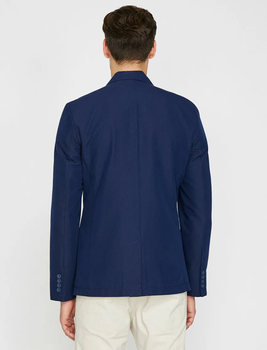 10826 Blue Plain Blazer