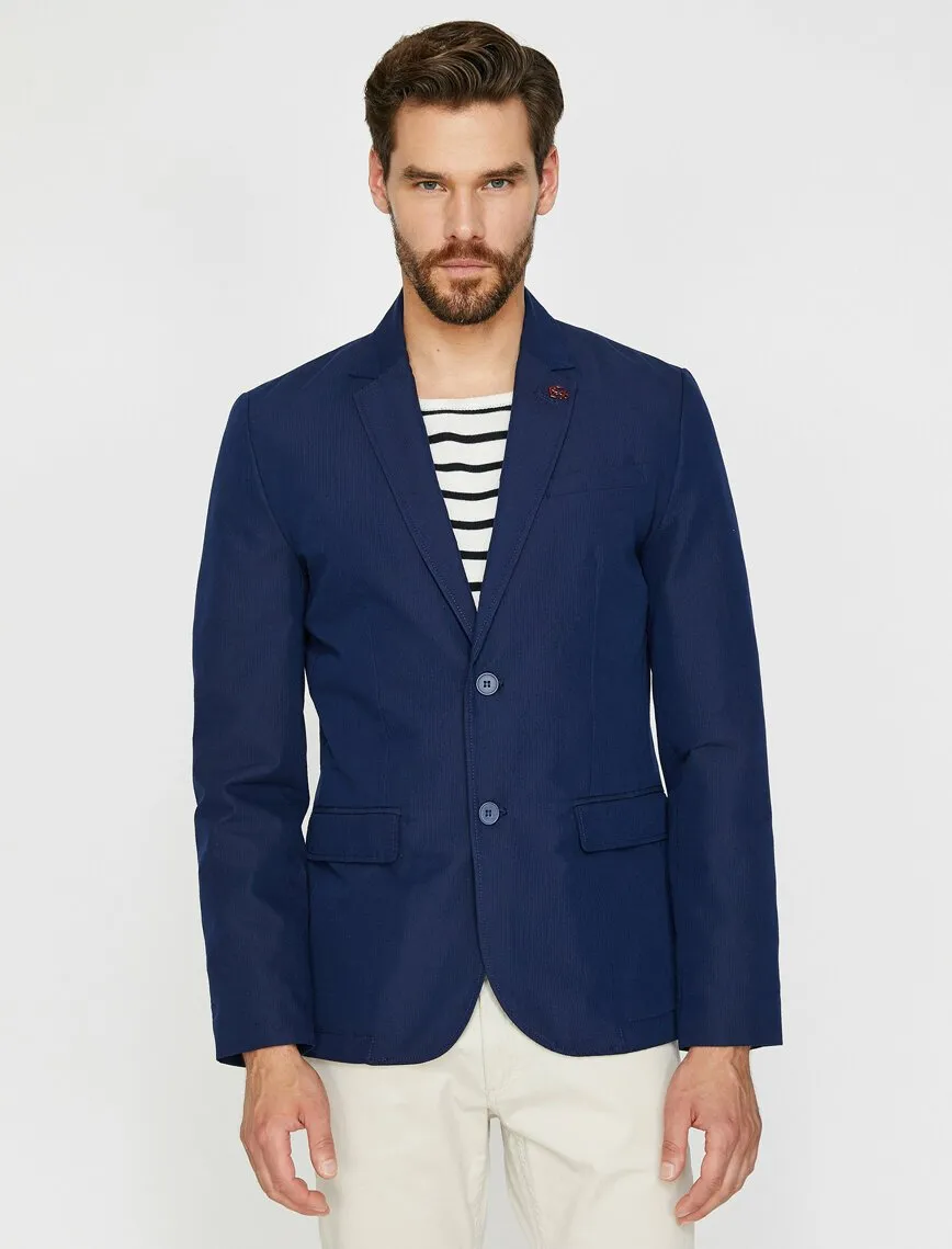 10826 Blue Plain Blazer