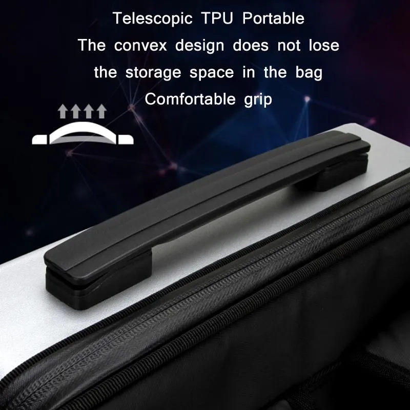 15.6-17.3 Inch Hard Shell Gaming Backpack for Men