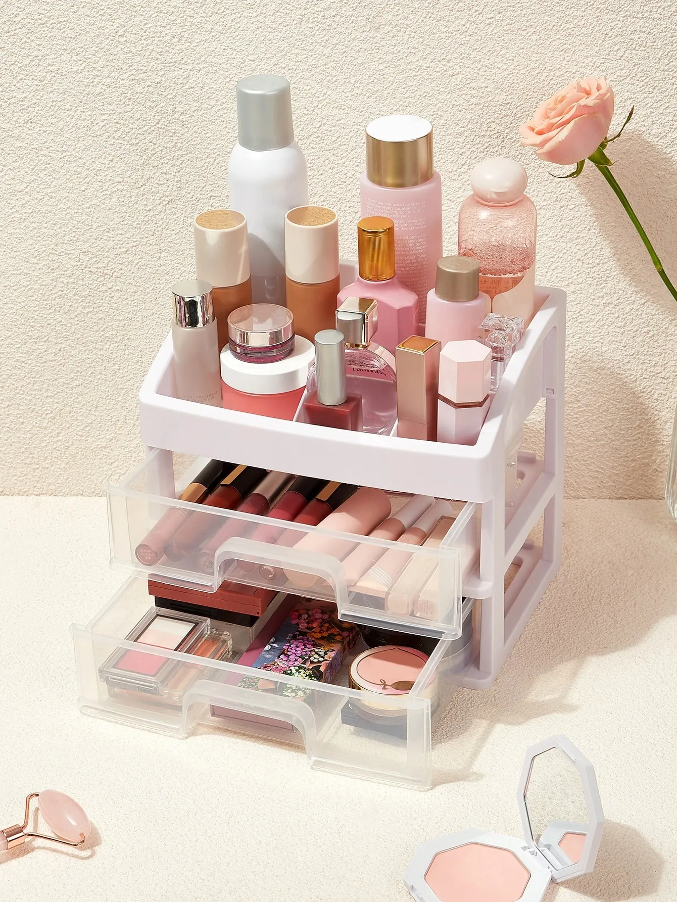1pc Multi-layer Cosmetic Storage Box
