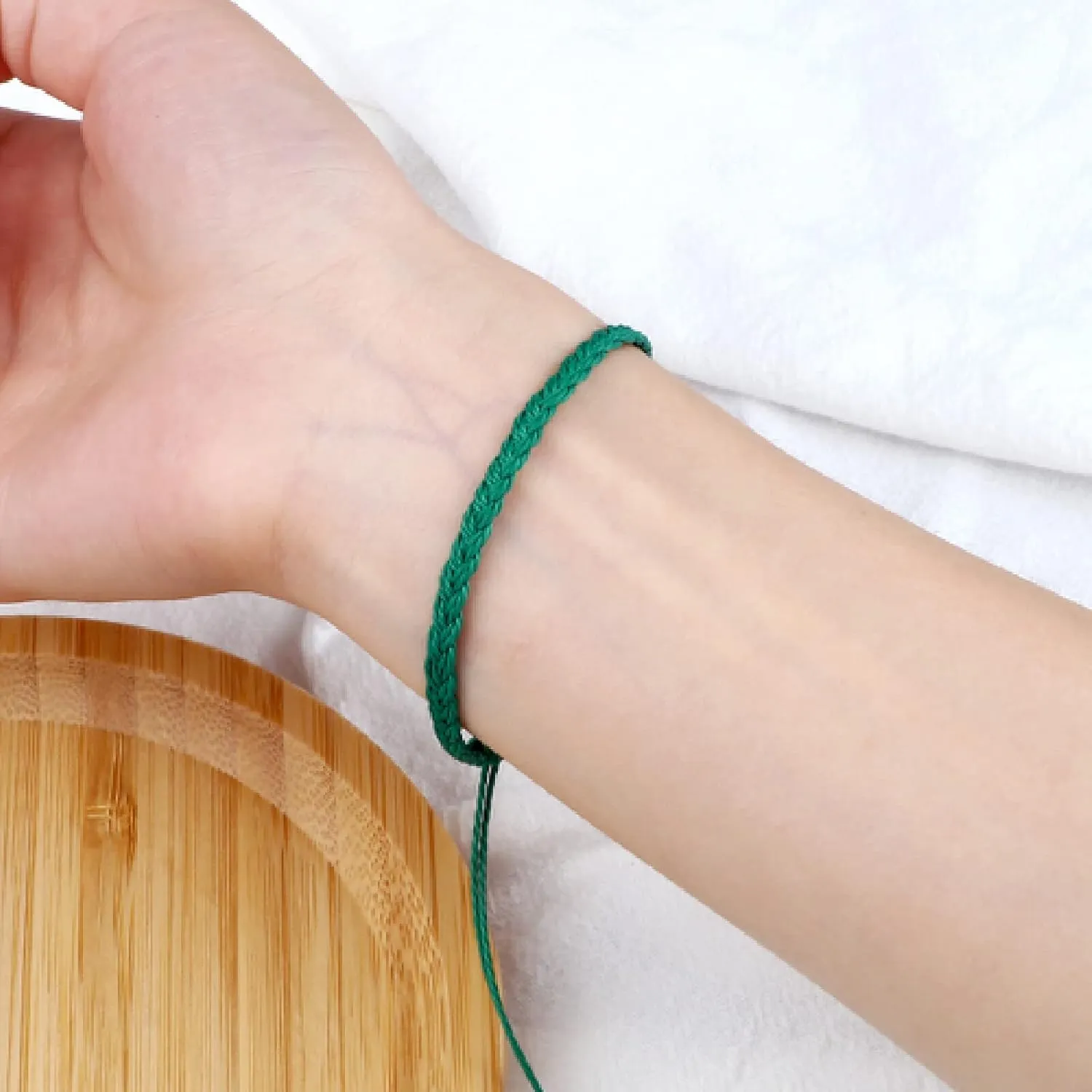 26 Styles Wax Line Handmade Braided Bracelet Adjustable Couple Bracelet Jewelry Gift for Friend Women Men Bangles,Grey