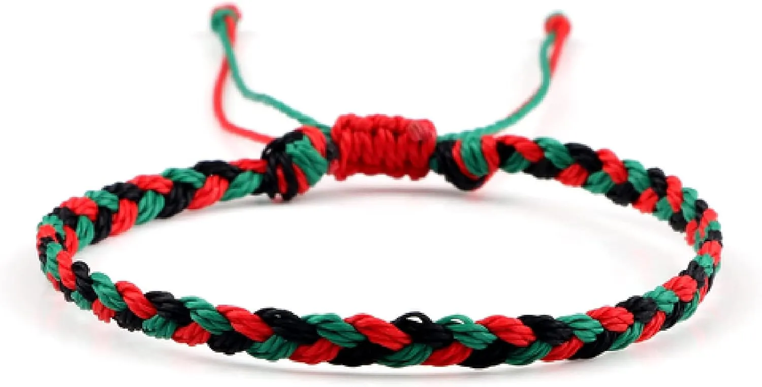 30 Styles Wax Line Braided Bracelet Handmade Thread Couple Bracelet Women Men Adjustable Bangles Jewelry Gift,Style 22