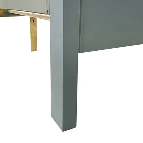 5-Piece Bedroom Suite | Solid Wood & MDF | King Size | Grey Colour | Bed, Bedside Table, Dresser & Tallboy
