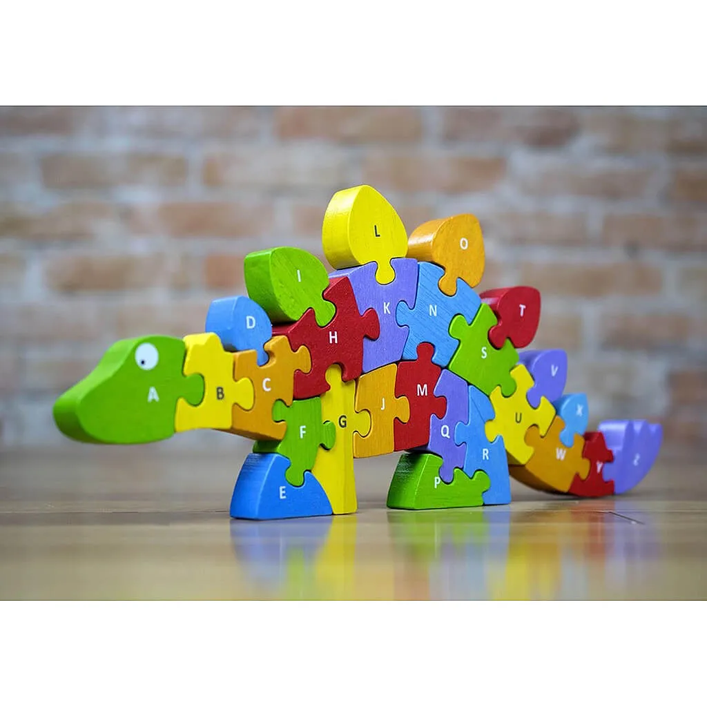 A To Z Puzzle Dinosaur
