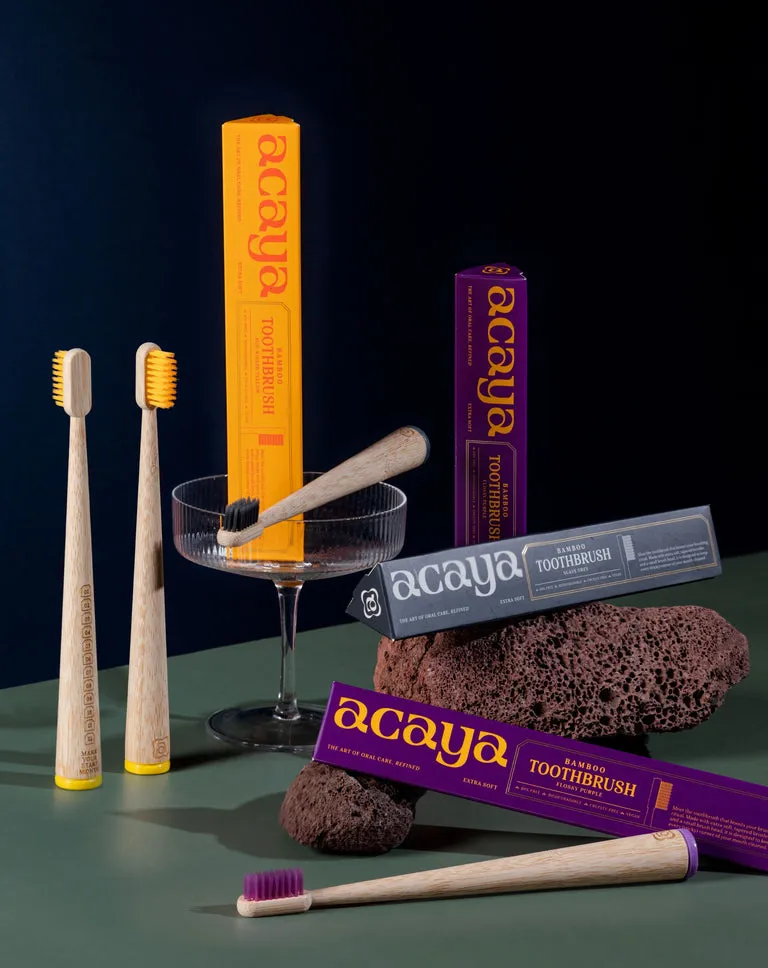 Acaya Toothbrush: Suave Grey