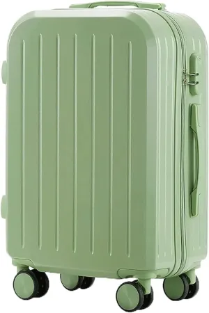 ANIIC Luggage Suitcases With Wheels Portable Convenient Luggage Trolley Case Durable Universal Wheel Password Suitcase Suitcase Spinner Luggages (Color : D, Size : 22 in)