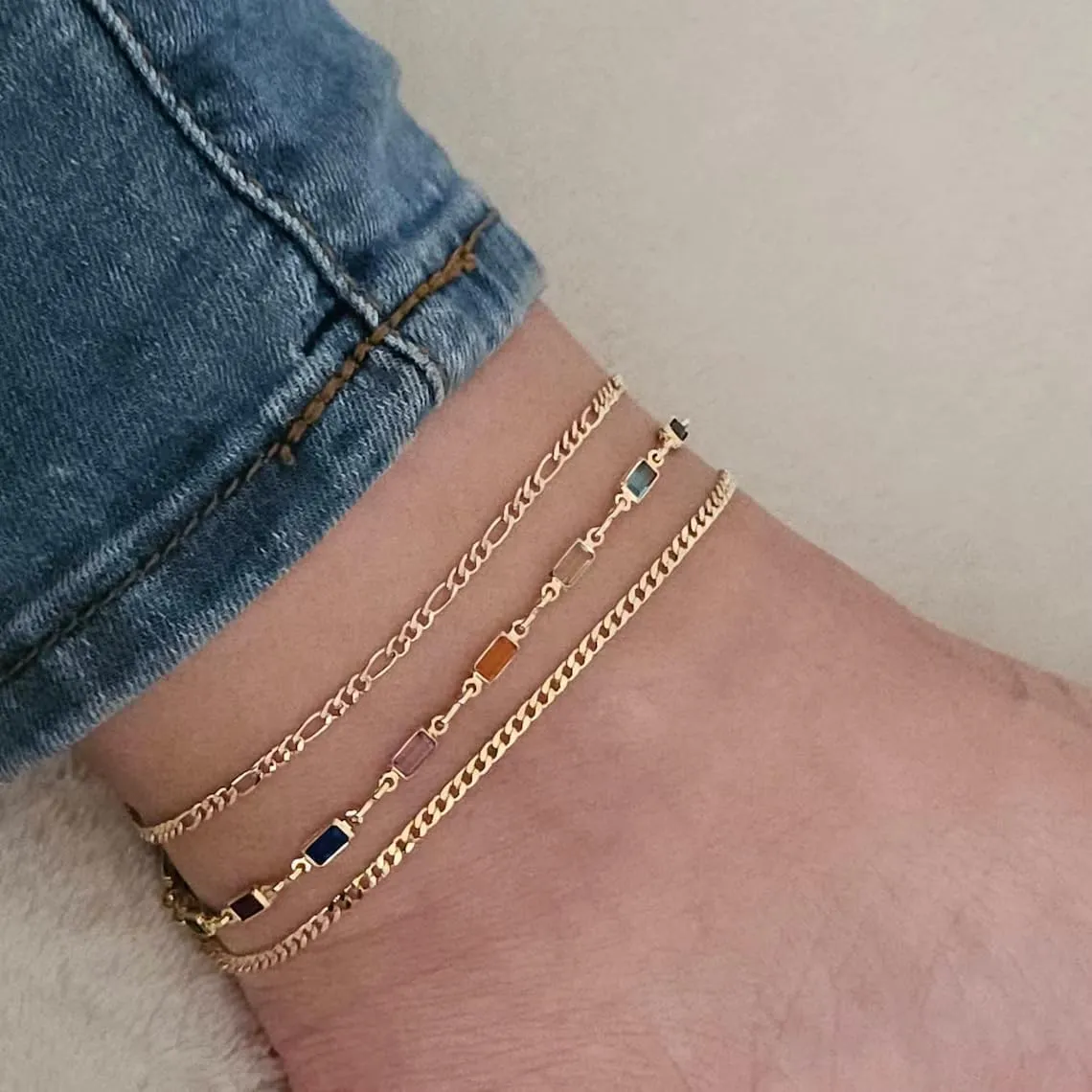 Anklets for Women 14K Real Gold Silver Plated Ankle Bracelets Trendy Waterproof Boho Anklets Set Adjustable Dainty Cute Diamond Beaded Heart Non Tarnish Summer Beach Jewelry Gift