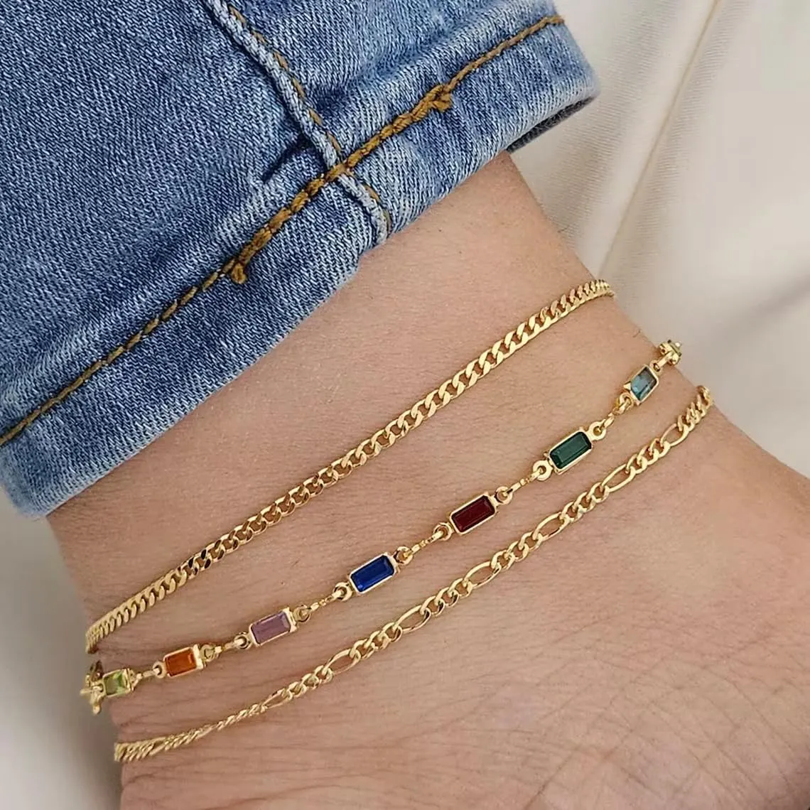 Anklets for Women 14K Real Gold Silver Plated Ankle Bracelets Trendy Waterproof Boho Anklets Set Adjustable Dainty Cute Diamond Beaded Heart Non Tarnish Summer Beach Jewelry Gift