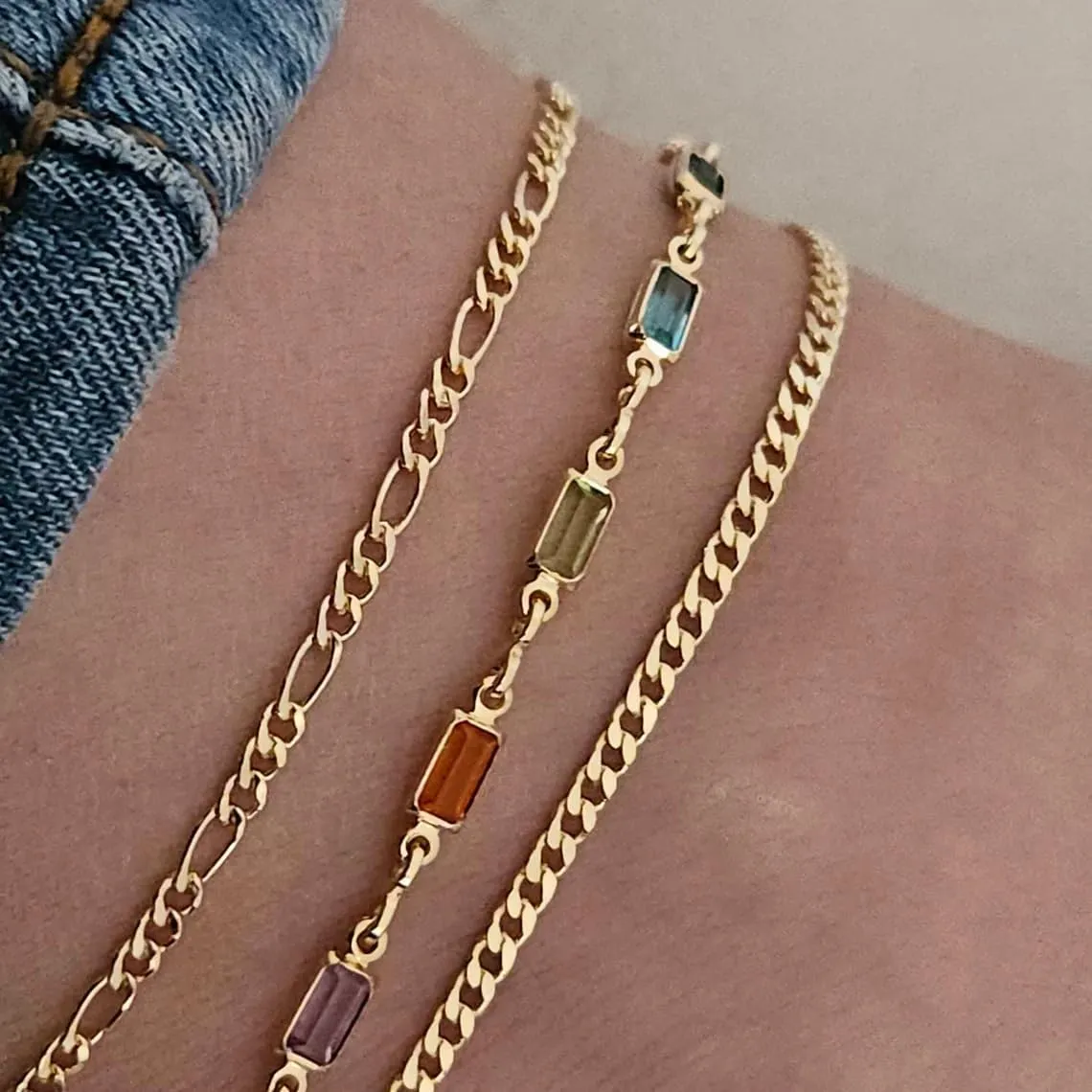 Anklets for Women 14K Real Gold Silver Plated Ankle Bracelets Trendy Waterproof Boho Anklets Set Adjustable Dainty Cute Diamond Beaded Heart Non Tarnish Summer Beach Jewelry Gift