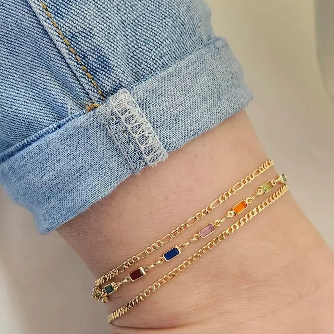 Anklets for Women 14K Real Gold Silver Plated Ankle Bracelets Trendy Waterproof Boho Anklets Set Adjustable Dainty Cute Diamond Beaded Heart Non Tarnish Summer Beach Jewelry Gift