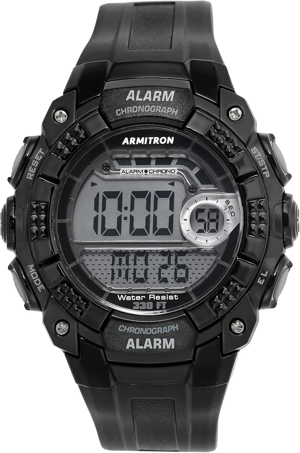 Armitron Sport Men's Digital Chronograph Resin Strap Watch