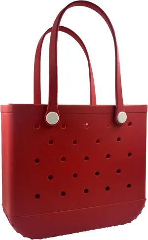 Beach Bag Rubber Tote - XLarge Waterproof Tote Bag for Beach Sandproof for Women 19.5 x 8 x 12.5''
