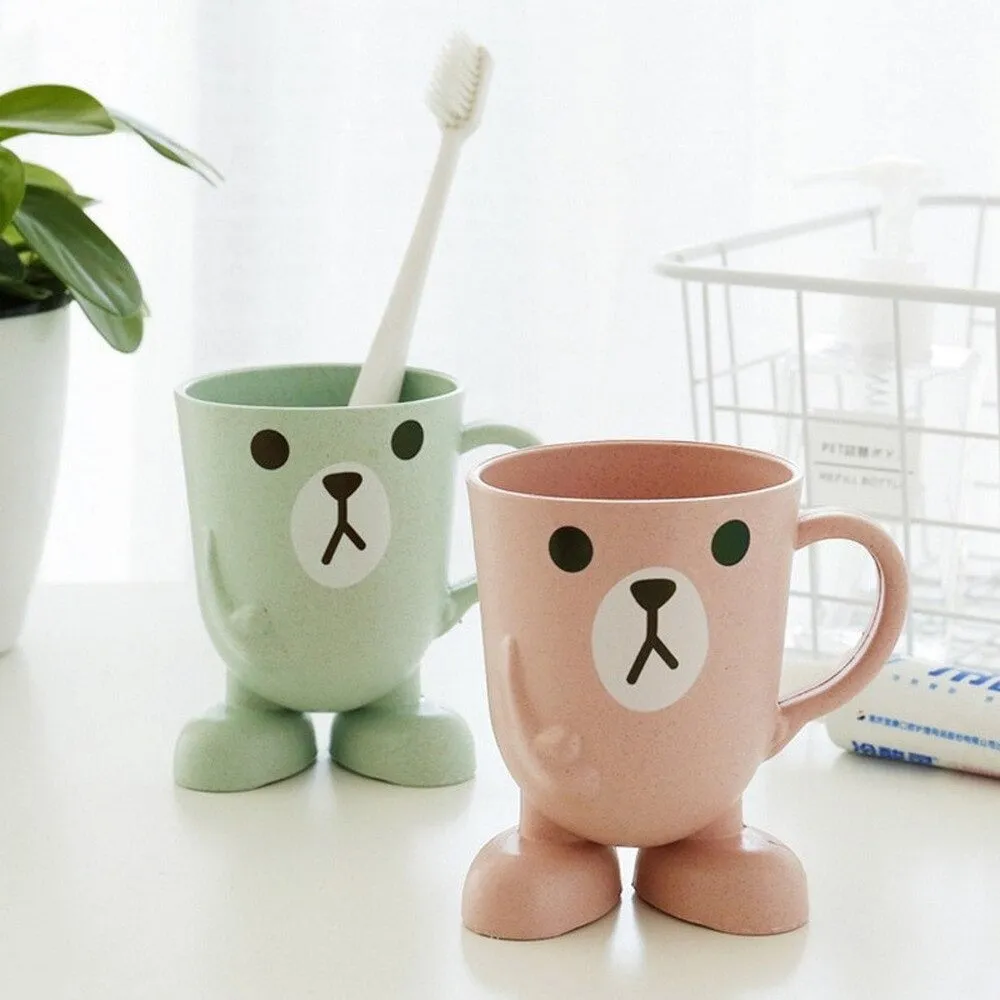 Bear Mug Toothbrush Holder