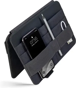 Beblau FOLD PRO Portable Tech Organizer  Attachable Device Pouch & Desk Sleeve | Gadget Case for Office and Home | Work-from-Home Essentials | Flexible Backpack Insert | Fits 13"-15"