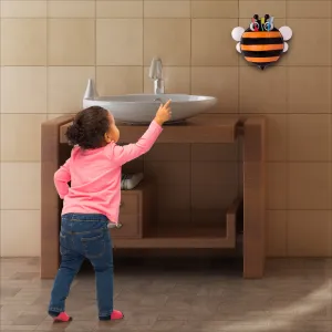 Bee Orange Toothbrush Holder