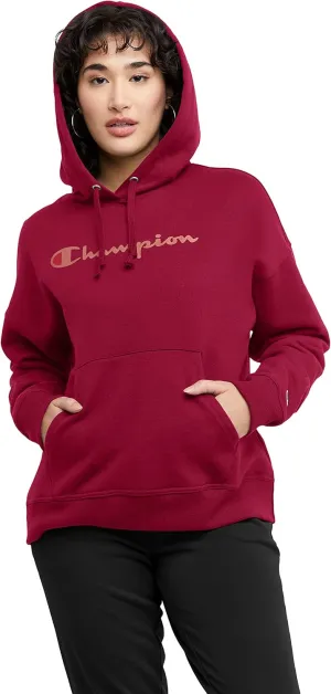 Champion Women's Hoodie, Powerblend, Fleece Hoodie, Comfortable Sweatshirt for Women (Plus Size Available)