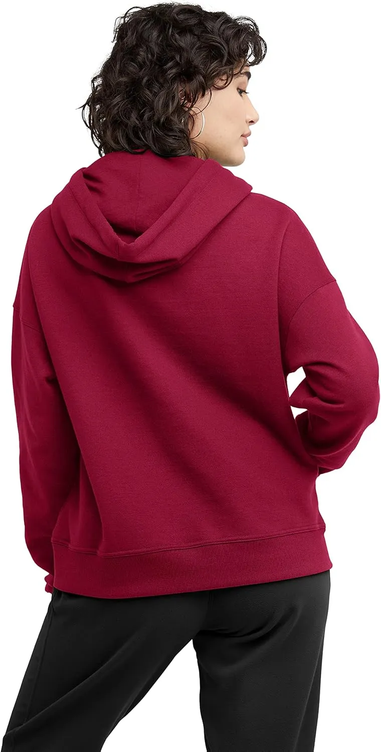Champion Women's Hoodie, Powerblend, Fleece Hoodie, Comfortable Sweatshirt for Women (Plus Size Available)