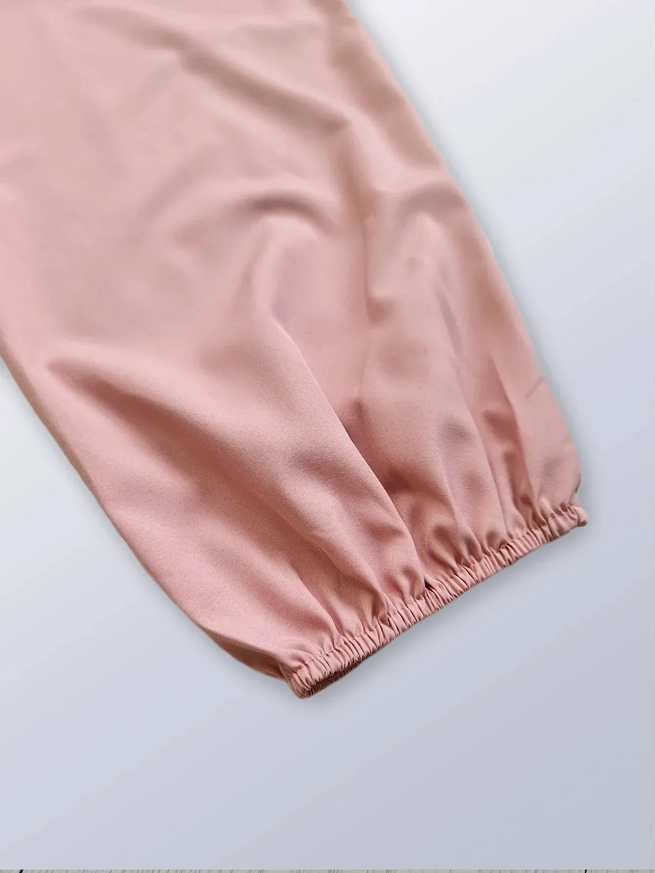 Chic Square Neck Top with Lantern Sleeves and Bow Tie