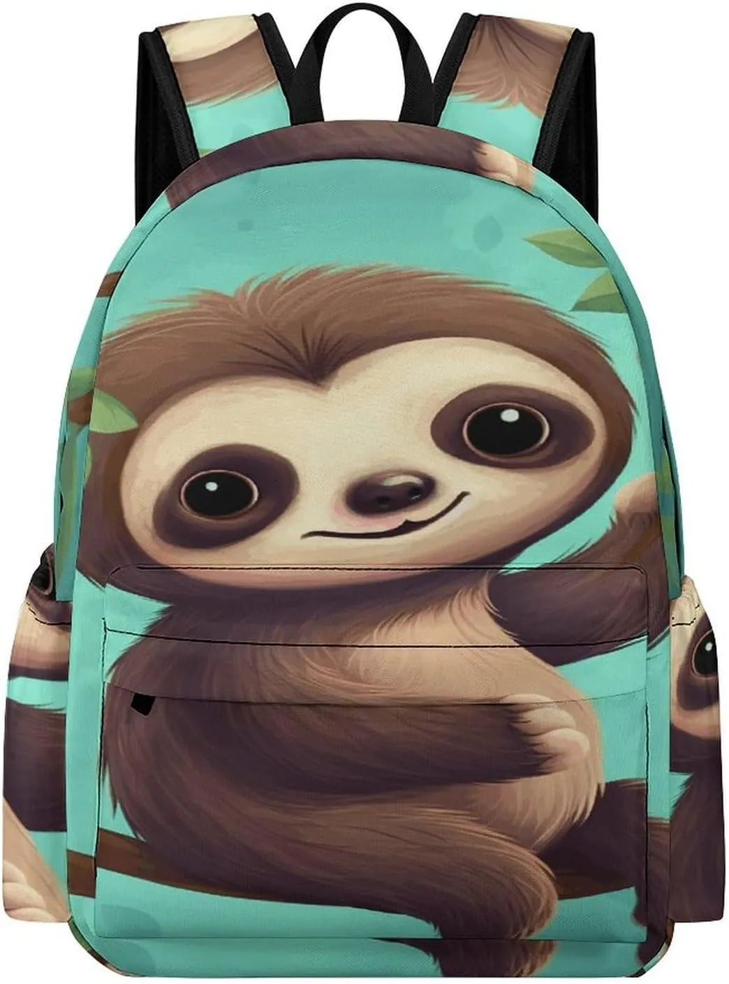 Classical Travel Backpack,Cute Sloth Print Personal Item Backpack,Spacious And Durable Backpacks for Work And Travel