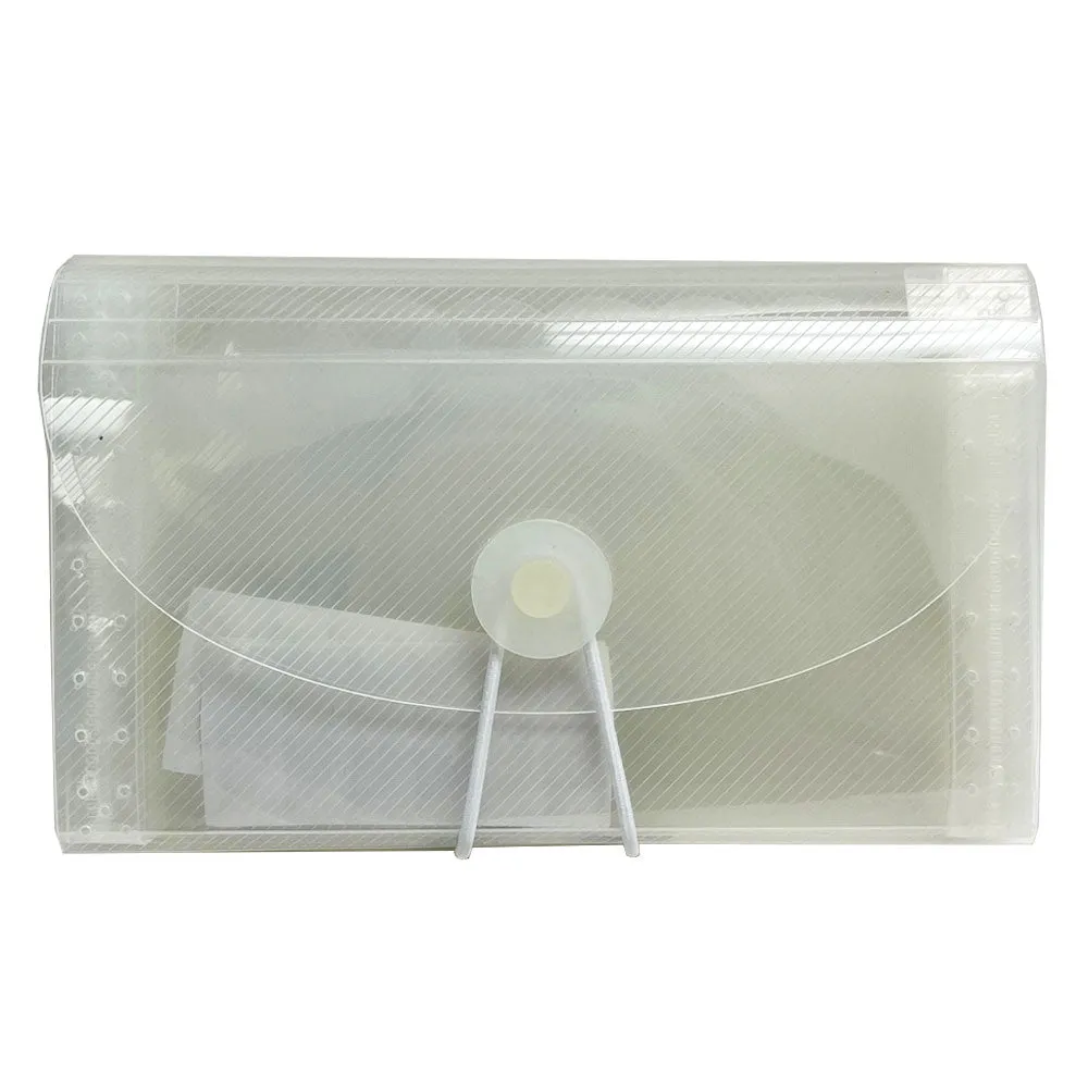 Coupon Organizer Sleeve Pocket Variety Pack Holder Pages Storage Wallet File New