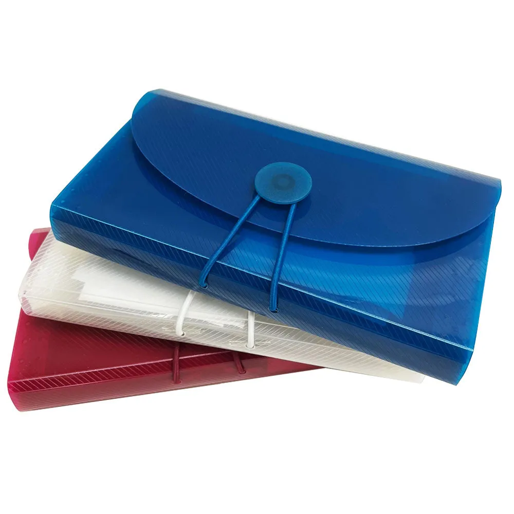 Coupon Organizer Sleeve Pocket Variety Pack Holder Pages Storage Wallet File New