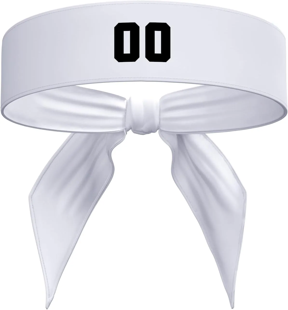 Customize Personalize Your Own Sport Head Tie Headband Name, Text, Number Moisture Wicking Stretch White Red Blue Yellow Orange Green Purple Pink Grey Light Dark Neon Multi. Color Rainbow Ninja Custom