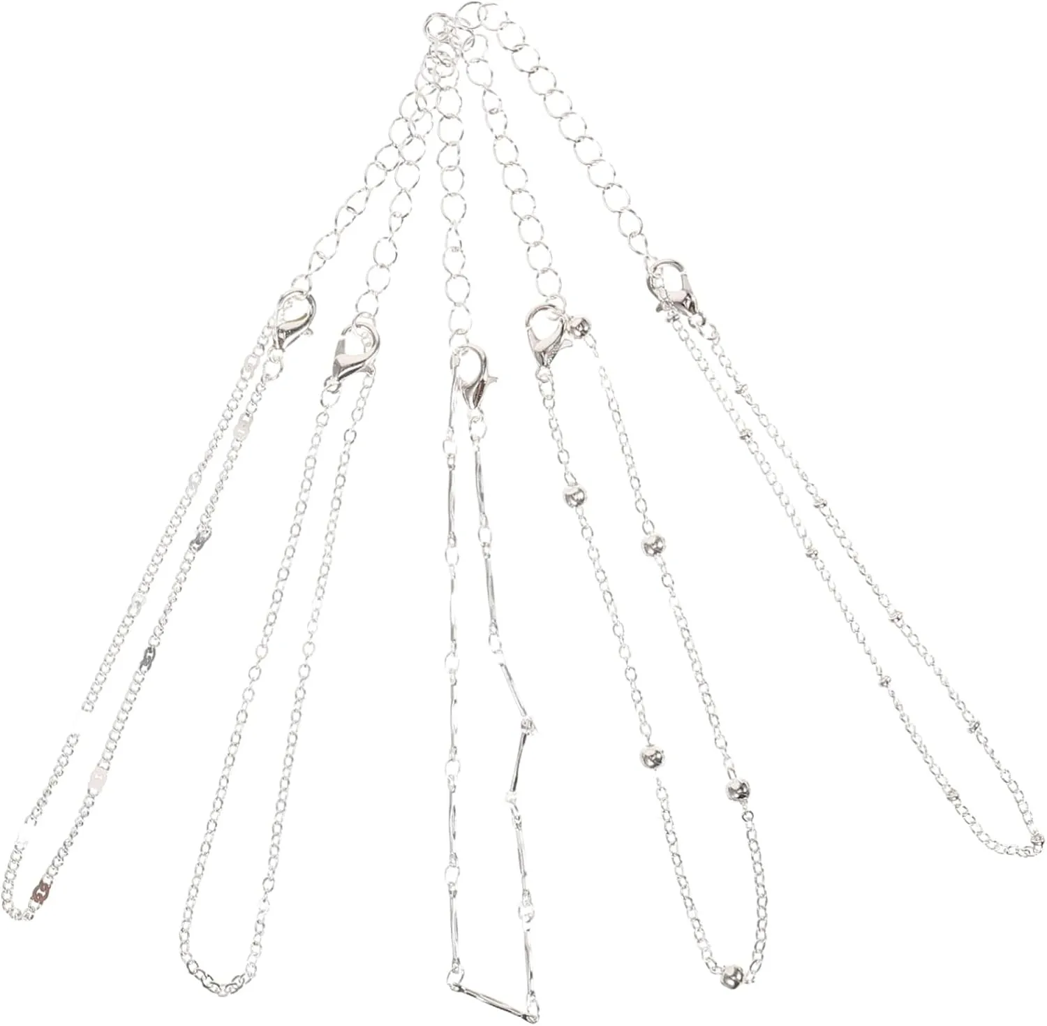 Didiseaon 5pcs Toe Ring and Anklet Set Women's Stackable Anklets Layer Foot Jewelry for Beach