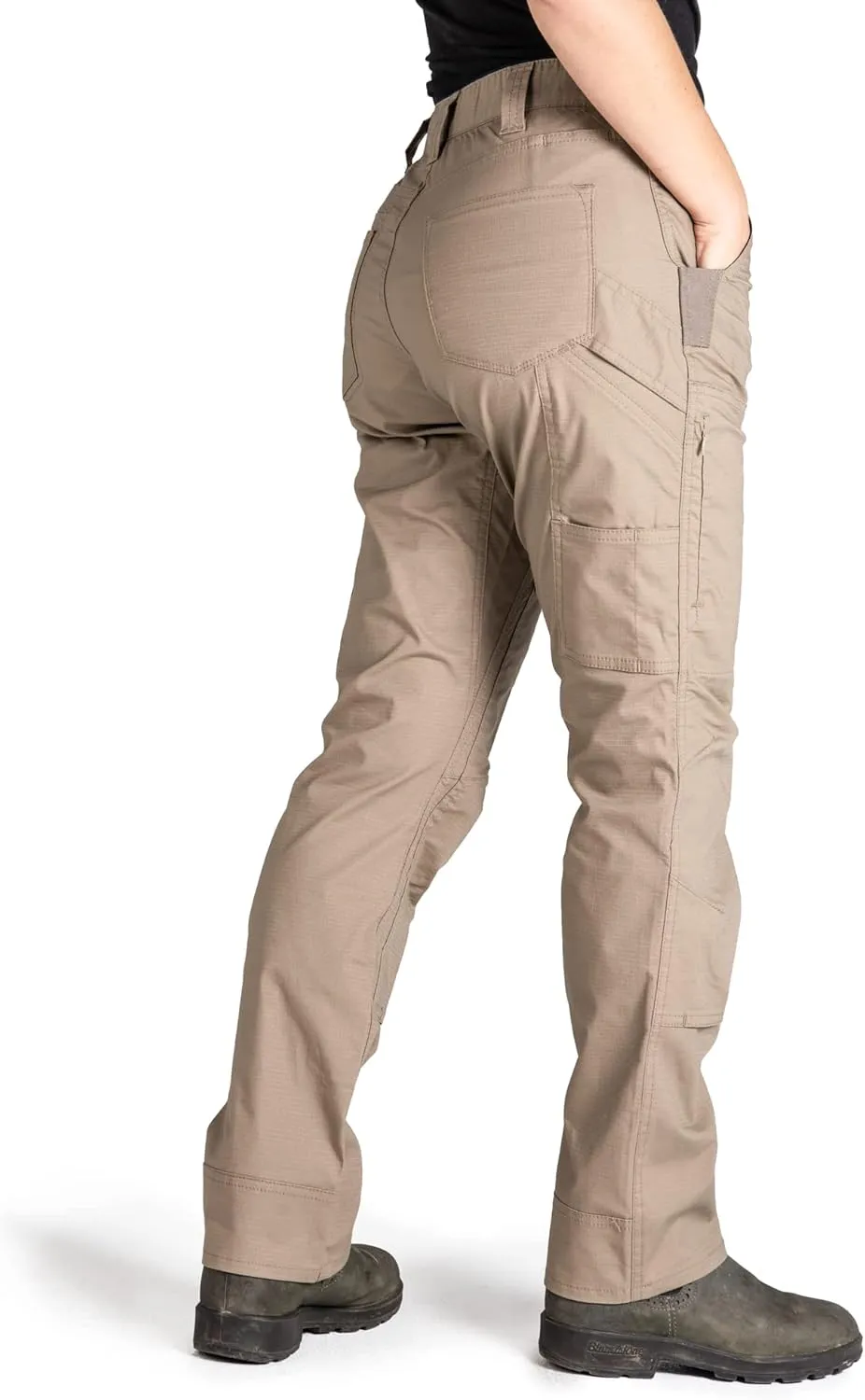 Dovetail Workwear Britt X Ultra Light Cargo Pants for Women, Straight Leg Fit, 13 Functional Pockets