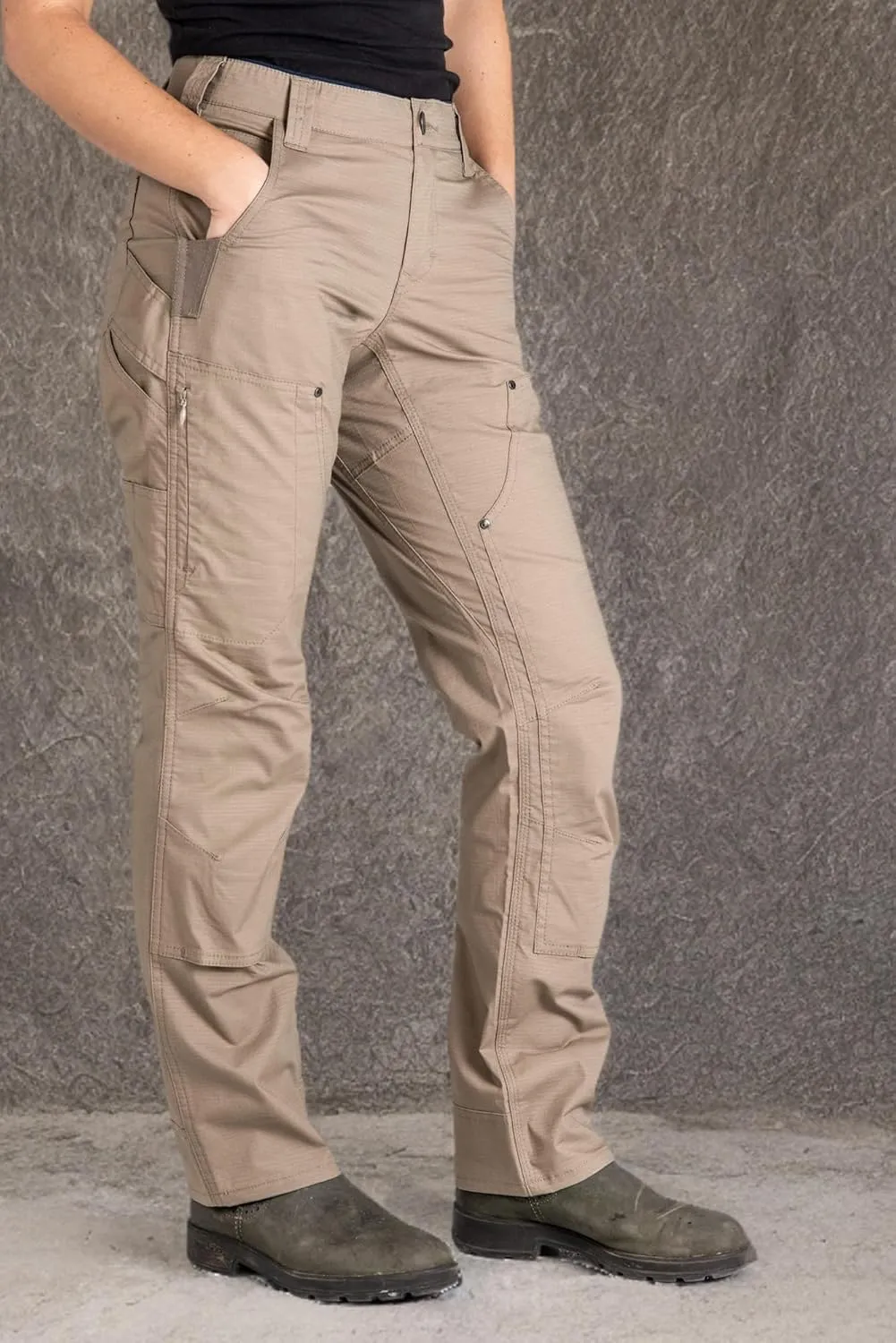 Dovetail Workwear Britt X Ultra Light Cargo Pants for Women, Straight Leg Fit, 13 Functional Pockets
