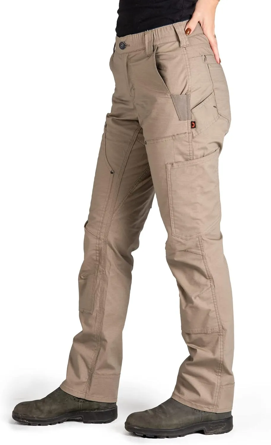 Dovetail Workwear Britt X Ultra Light Cargo Pants for Women, Straight Leg Fit, 13 Functional Pockets