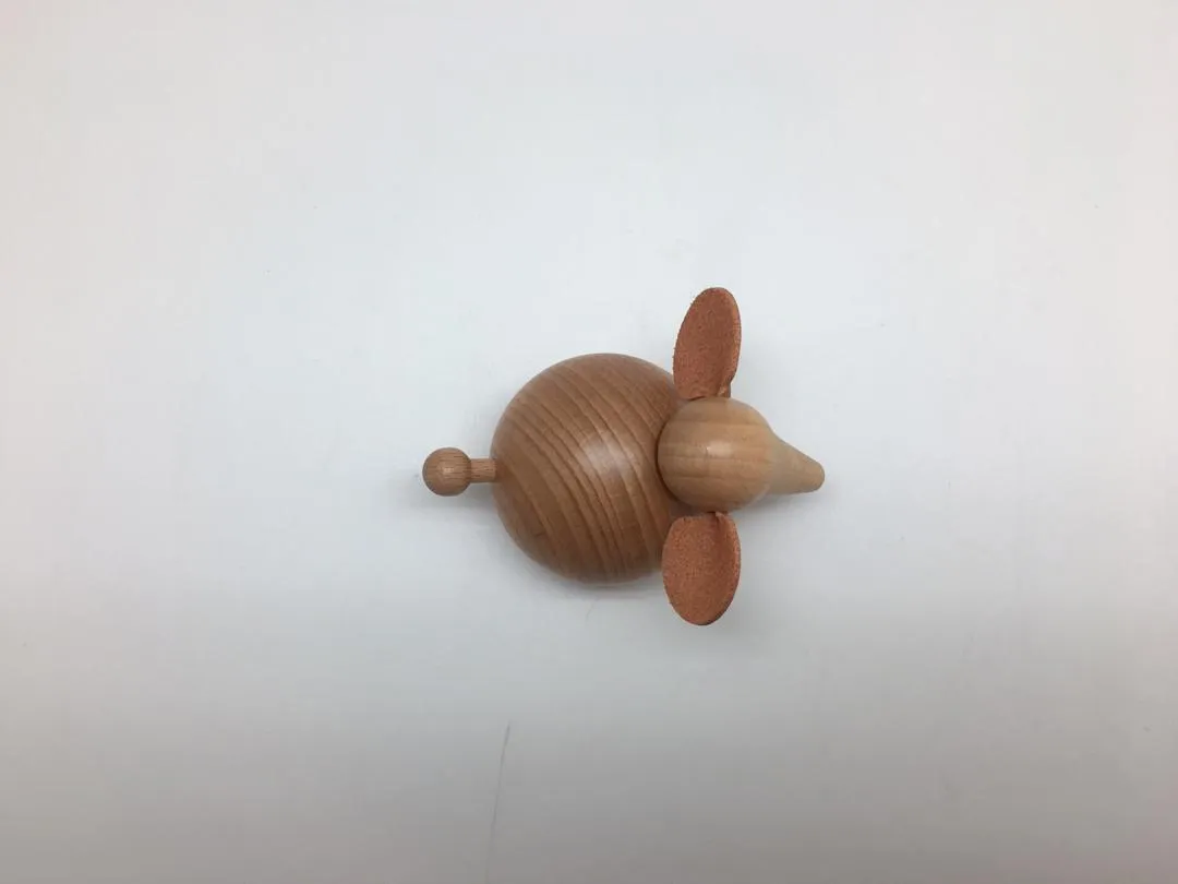 Elephant Wooden Toy Decor