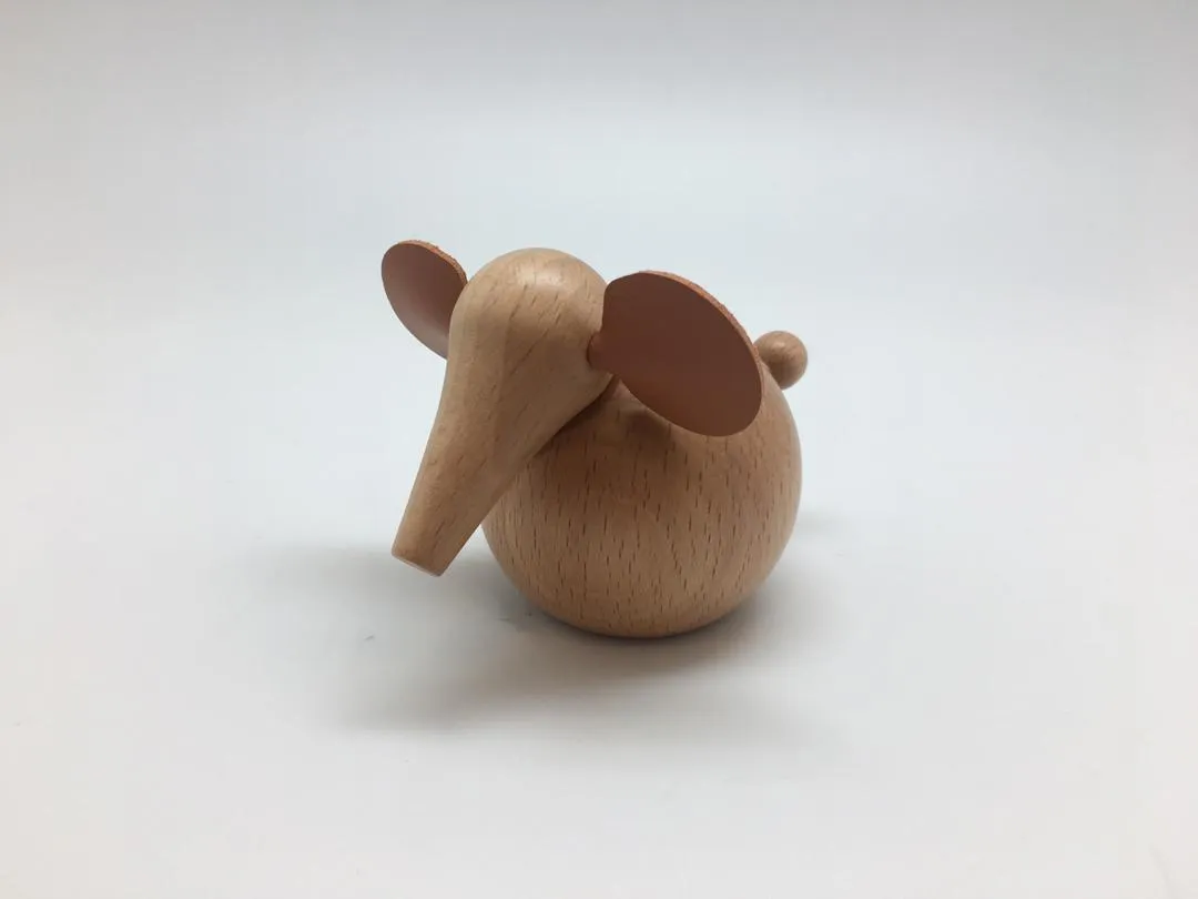 Elephant Wooden Toy Decor