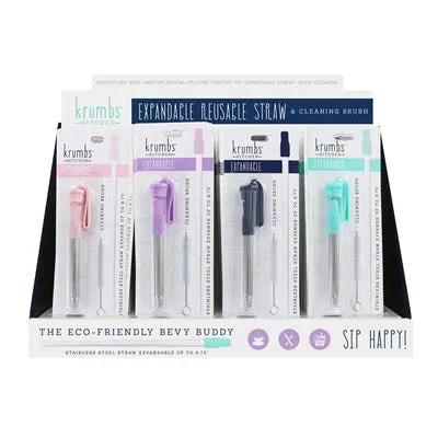 Expandable Steel Straw