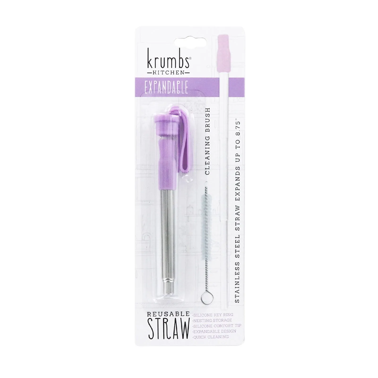 Expandable Steel Straw