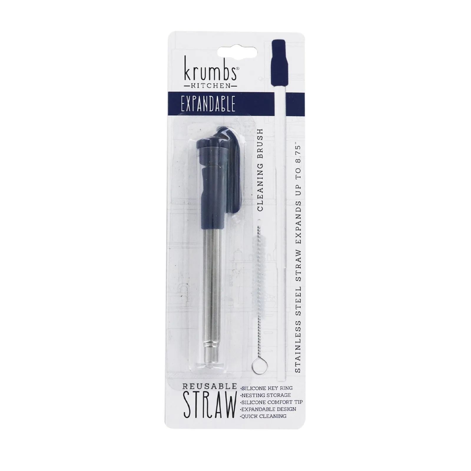 Expandable Steel Straw