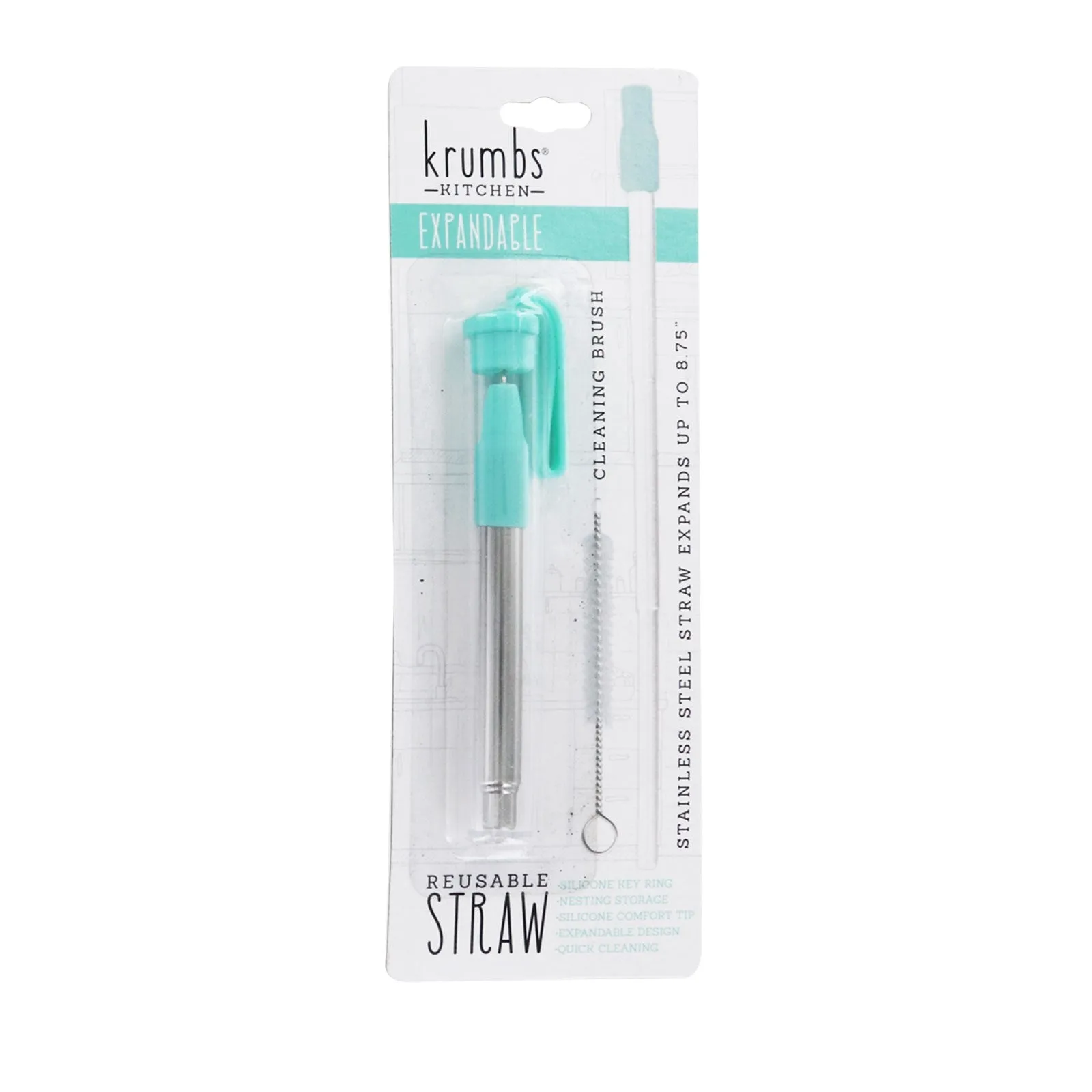 Expandable Steel Straw