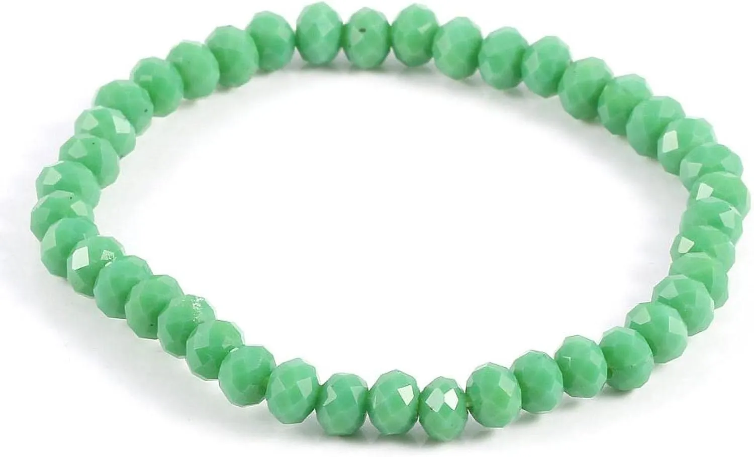Fashion Colorful 4X6mm Glass Crystal Beaded Bracelets Rope Distance Bracelet Handmade Wrap Bracelet for Women