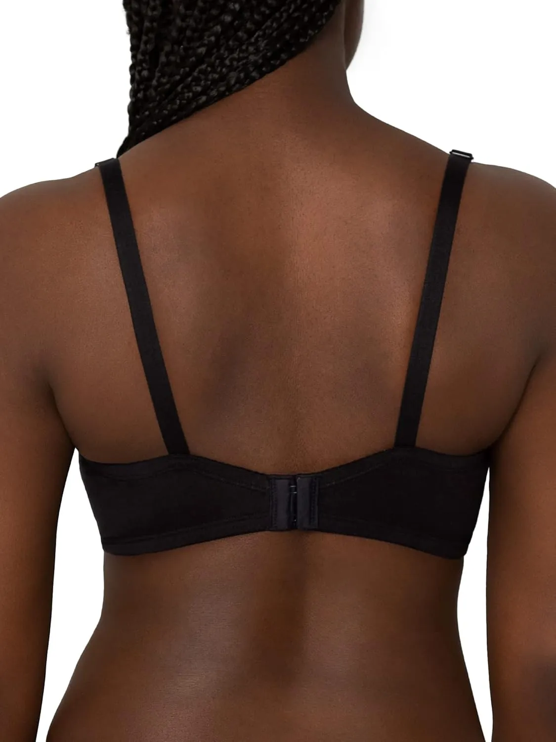 Fruit of the Loom Women's Smooth Cotton T-Shirt Bra Pack - Ultra-Soft, Flexible, and Invisible Under Tees