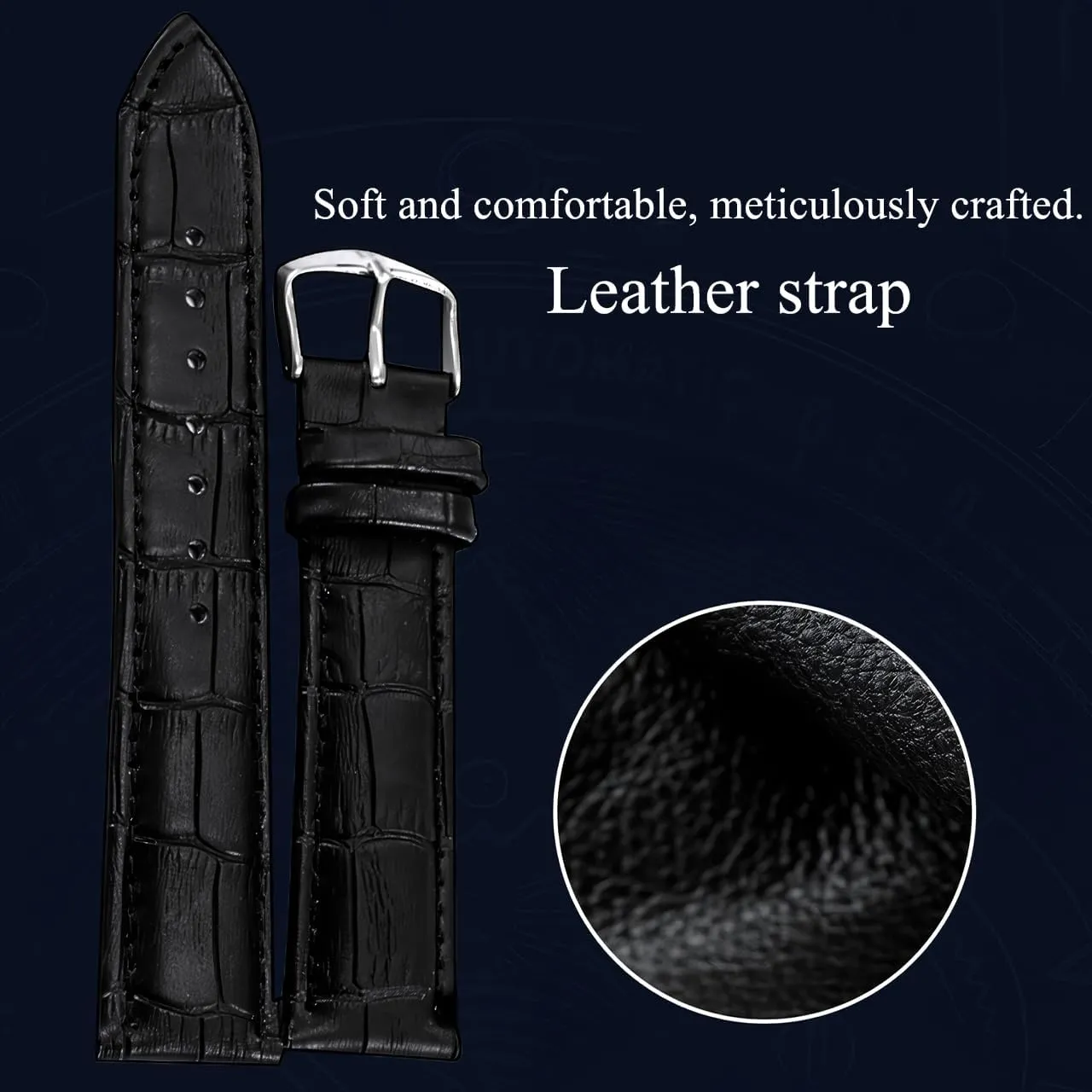 Fully Automatic Men's Mechanical Watch Tourbillon Hollow Timing Dial Men's Waterproof Noctilucent Simple Business Mechanical Watch Personal Watch
