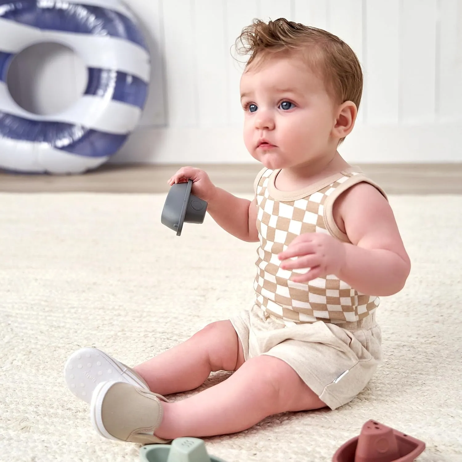 Gerber Baby Boys Multi-Pack Sleeveless Onesies Bodysuit