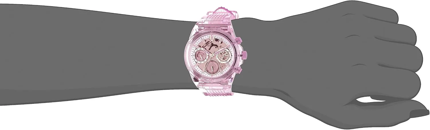 GUESS Ladies Sport Clear Multifunction 39mm Watch