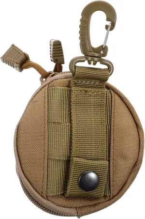 HANABASS Sports Coin Bag Headphone Pocket Sturdy Polyester Pouch for Outdoor Use Travel Essential