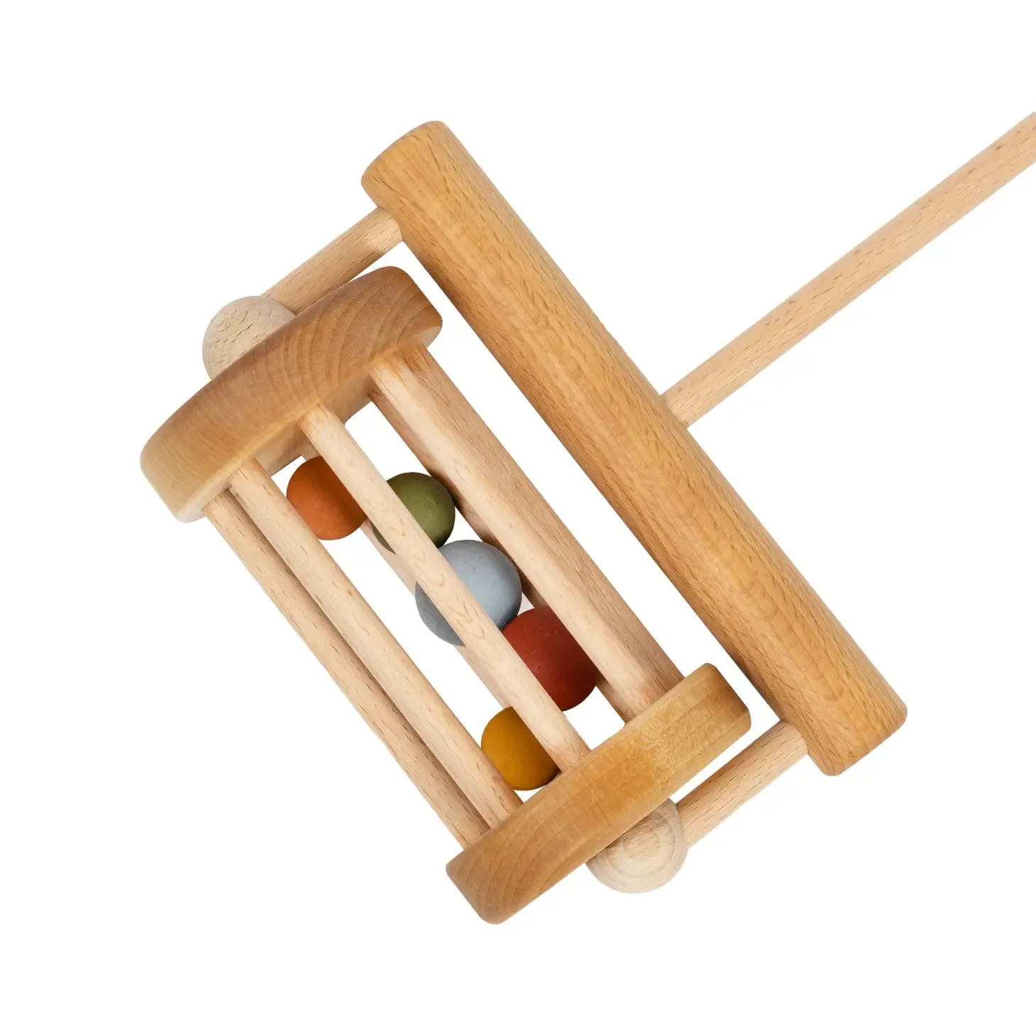 Handmade Push Toy Rattle