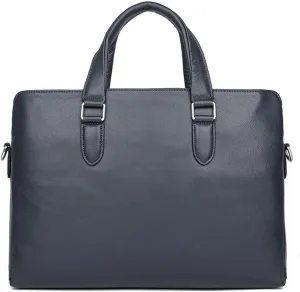 HBJWOV Genuine leather men's portable bag, high-end business briefcase