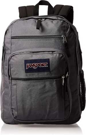 JanSport Laptop Backpack - Computer Bag with 2 Compartments, Ergonomic Shoulder Straps, 15 Laptop Sleeve, Haul Handle - Book Rucksack - Deep Grey
