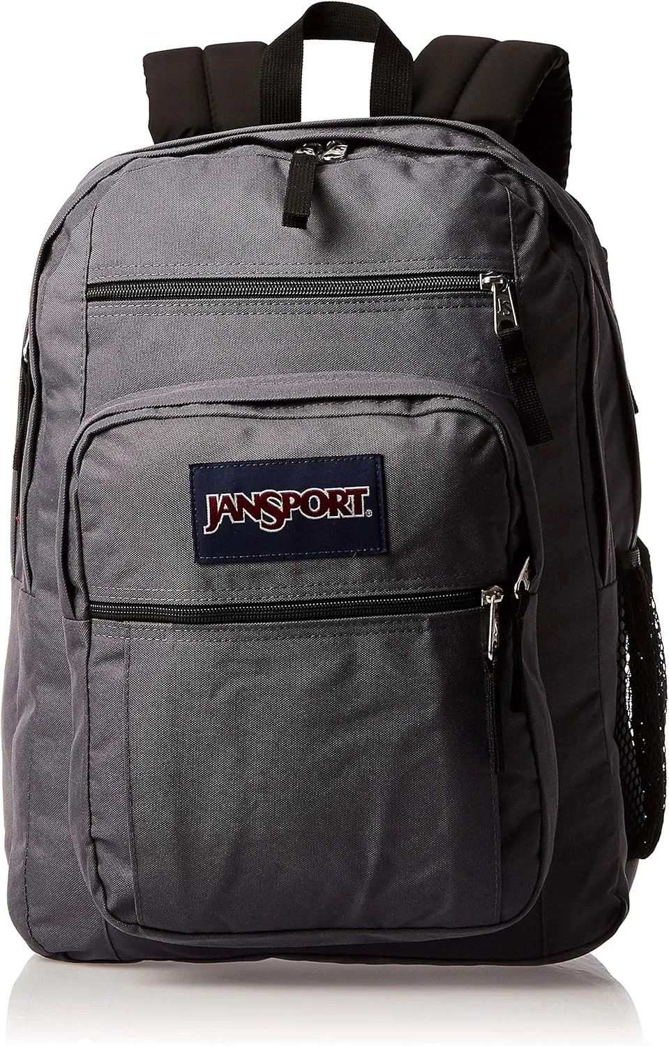 JanSport Laptop Backpack - Computer Bag with 2 Compartments, Ergonomic Shoulder Straps, 15 Laptop Sleeve, Haul Handle - Book Rucksack - Deep Grey