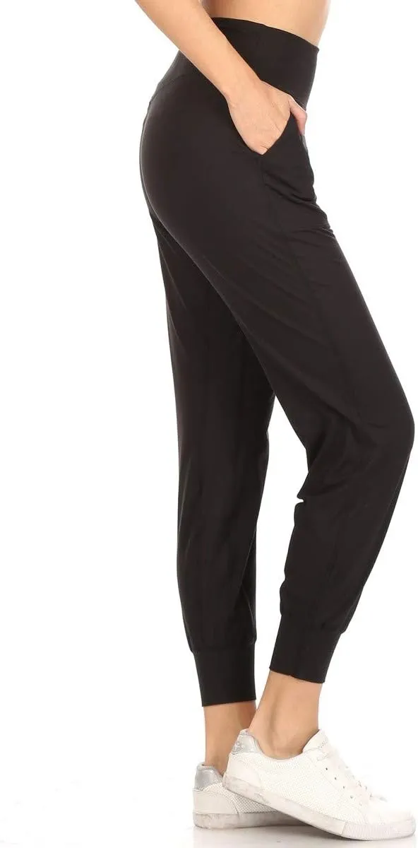 Leggings Depot ActiveFlex Jogger Yoga Pants for Women with Pockets