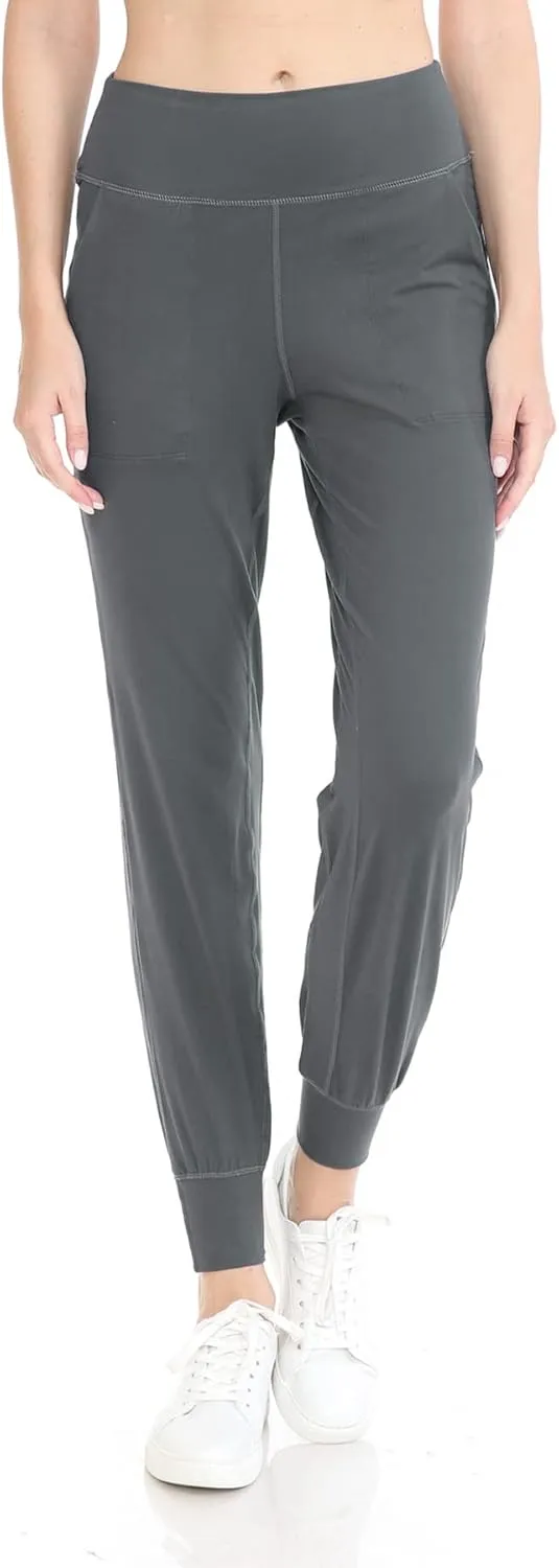 Leggings Depot ActiveFlex Jogger Yoga Pants for Women with Pockets